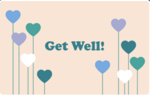 Get well Gift Card